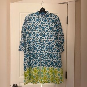 Ro’s garden button down dress